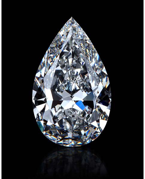 Shiv Bhavani Pear Shape Diamond